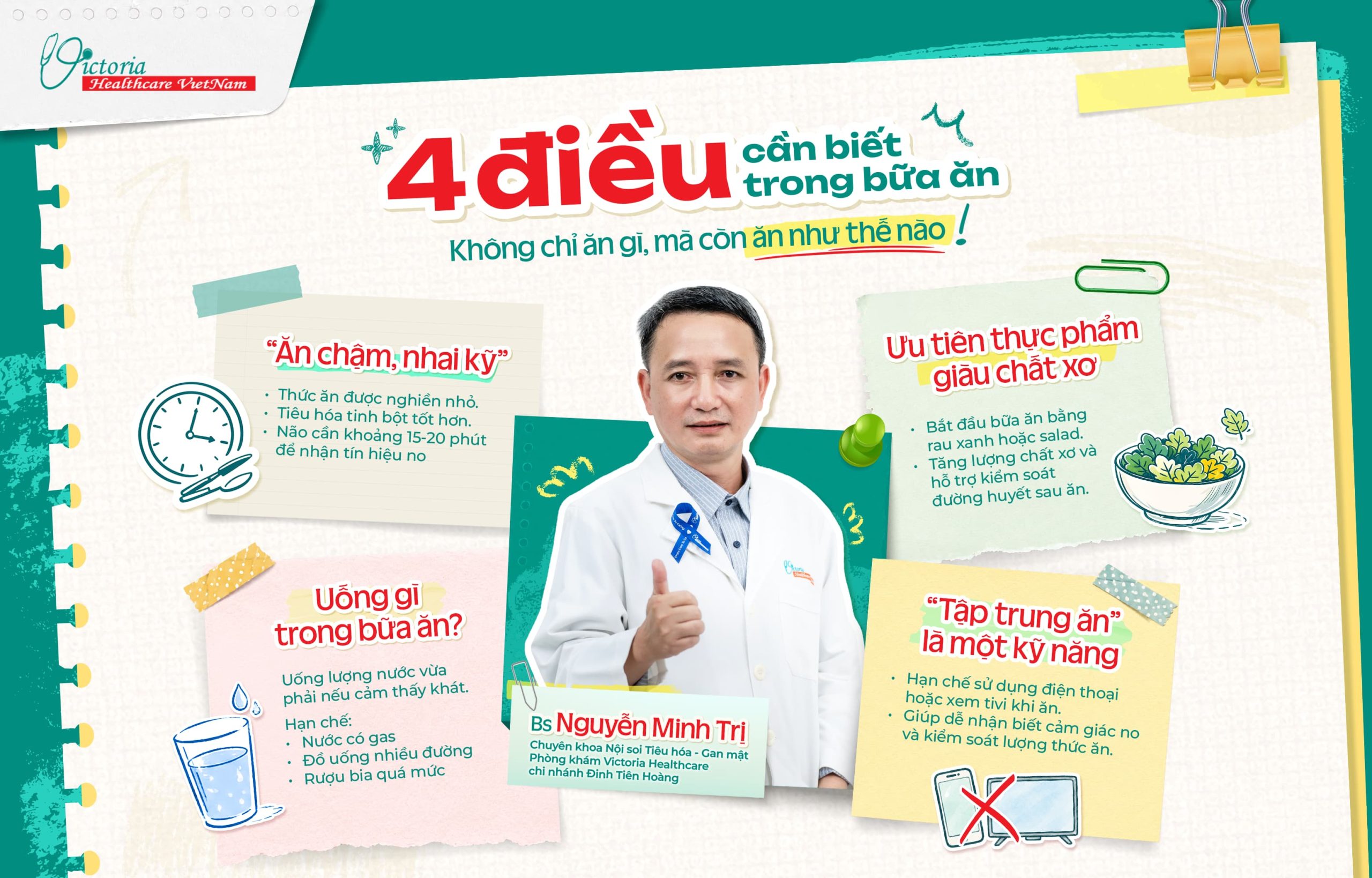 4 điều cần biết trong bữa ăn